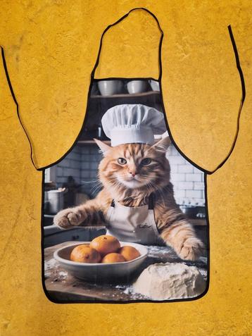 Grappig Nieuw  schort POES OF HOND beschikbaar voor biedingen