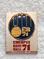 Honkbal/Baseball : E.K. 1971 in Parma & Bologna, zie tekst, Sport en Fitness, Honkbal en Softbal, Ophalen of Verzenden, Gebruikt