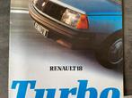 Folder van Renault 18 Turbo, ca. 1984, Ophalen of Verzenden, Nieuw, Renault