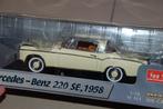 1:18 MERCEDES 220 SE PONTON COUPE beige Sun star WRH, Verzenden, Zo goed als nieuw, Auto, Sun Star