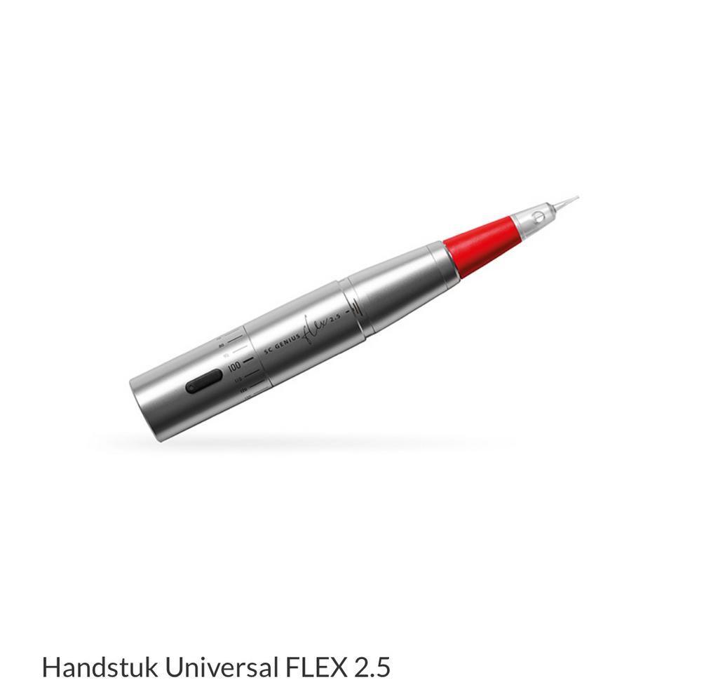 Swiss color genius flex pmu machine, Ophalen of Verzenden, Zo goed als nieuw, Zwart, Handen en Nagels
