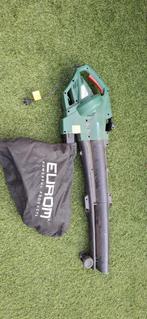 Eurom Bladblazer met Opvangzak - Elektrisch, Ophalen, Gebruikt, Handgedragen, Met opvangzak