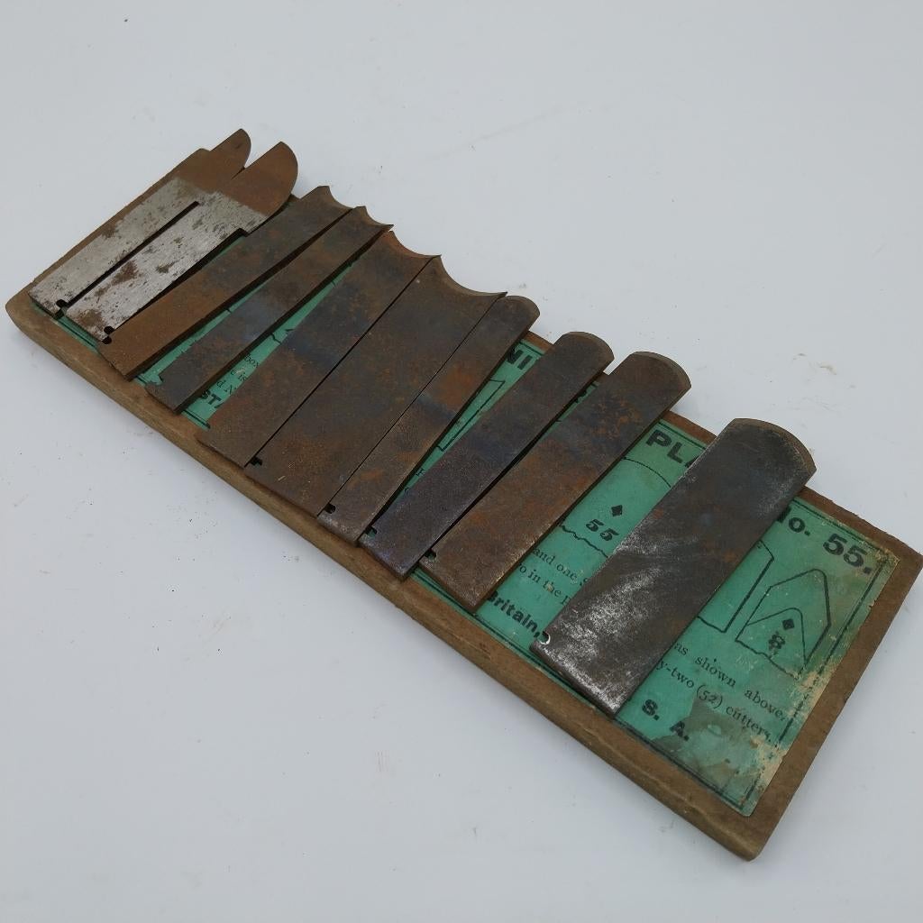 Stanley 55 Schaafijzers, 10 stuks Box 3 (ML)