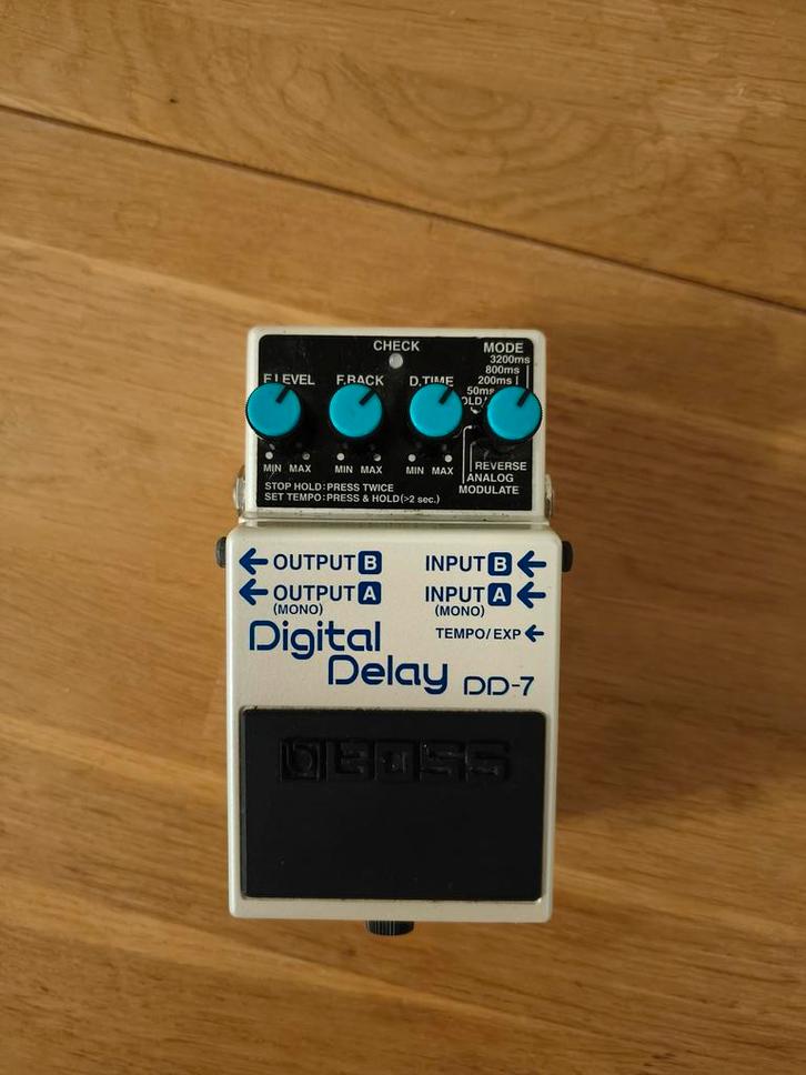 Boss DD-7 Digital Delay, Muziek en Instrumenten, Effecten, Zo goed als nieuw, Delay of Echo, Ophalen of Verzenden