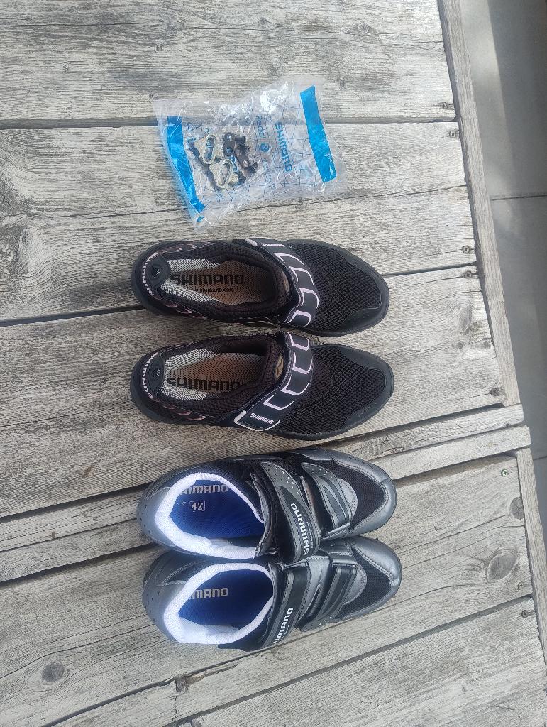 Shimano SPD Racefiets MTB Schoenen SH-FN01 SH-M063, Fietsen en Brommers, Minder dan 45 cm, Ophalen of Verzenden, Zo goed als nieuw