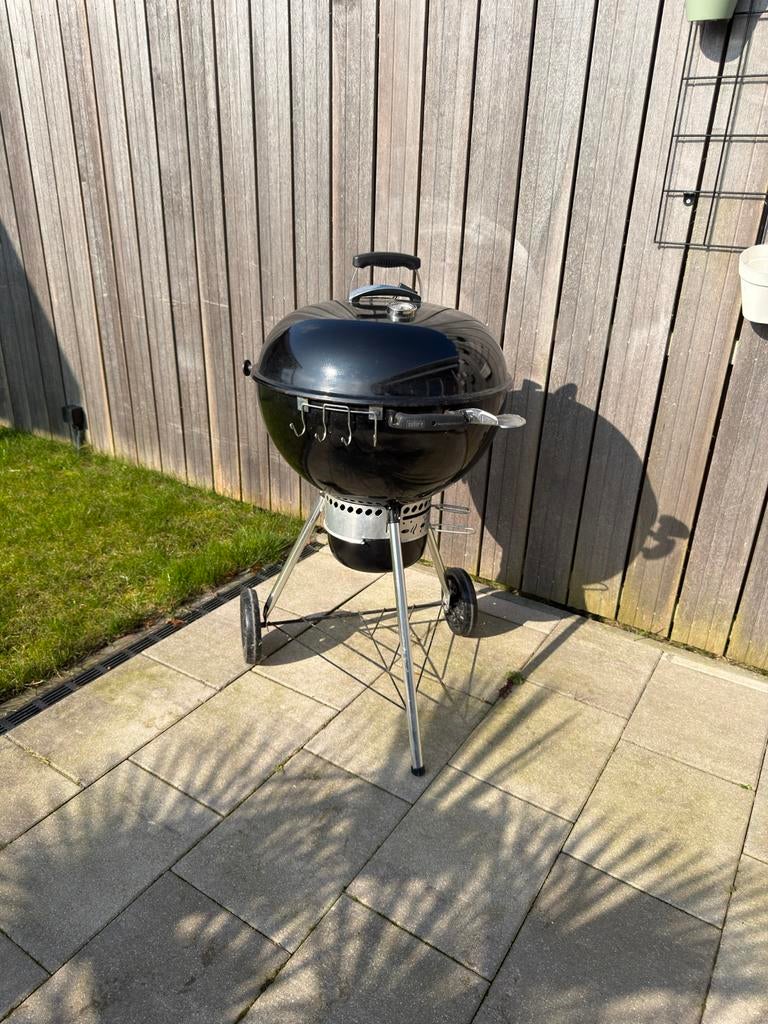 Weber Master Touch GBS Houtskoolbarbecue met accessoires, Ophalen, Gebruikt, Met accessoires