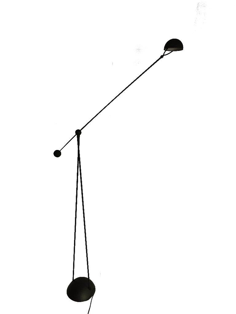 Fantastische vintage Paolo Piva Yuky design vloerlamp, Ophalen, Gebruikt, Metaal, 150 tot 200 cm