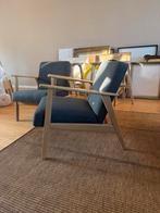 Set van 2  - IKEA EKENÄSET fauteuil antrasiet, Twee, Ophalen of Verzenden, Zo goed als nieuw, Grijs