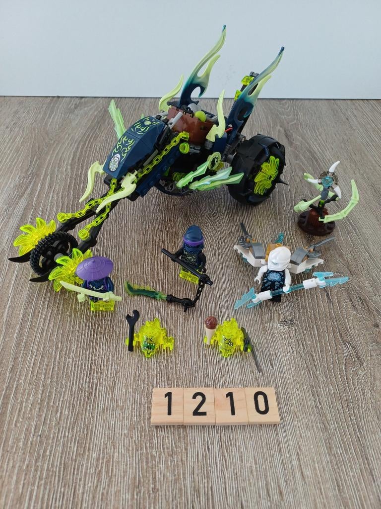 Lego Ninjago Chain  Cycle Ambush 70730, Kinderen en Baby's, Speelgoed | Duplo en Lego, Ophalen of Verzenden