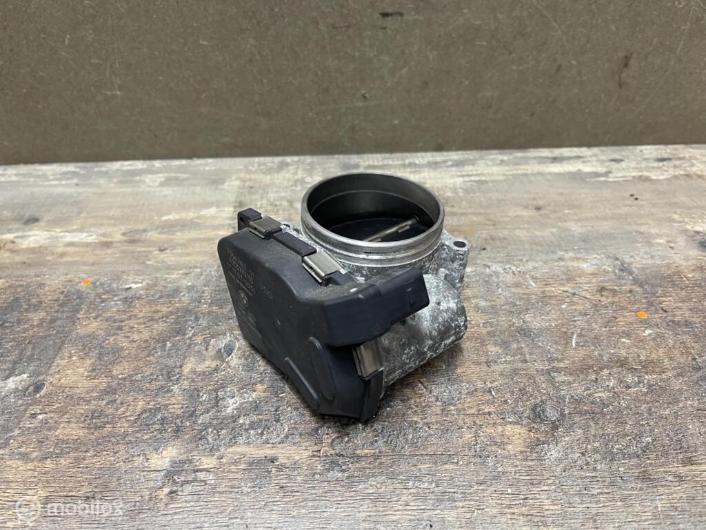 Gasklephuis BMW 5-serie E60 LCI 525i 530i (6-10) 7556118001, Gebruikt, Ophalen of Verzenden, BMW, BMW