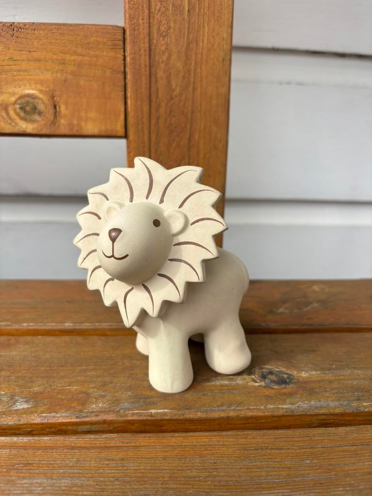Tikiri toys leeuw | bijt- en badspeelgoed met rammelaar, Ophalen of Verzenden
