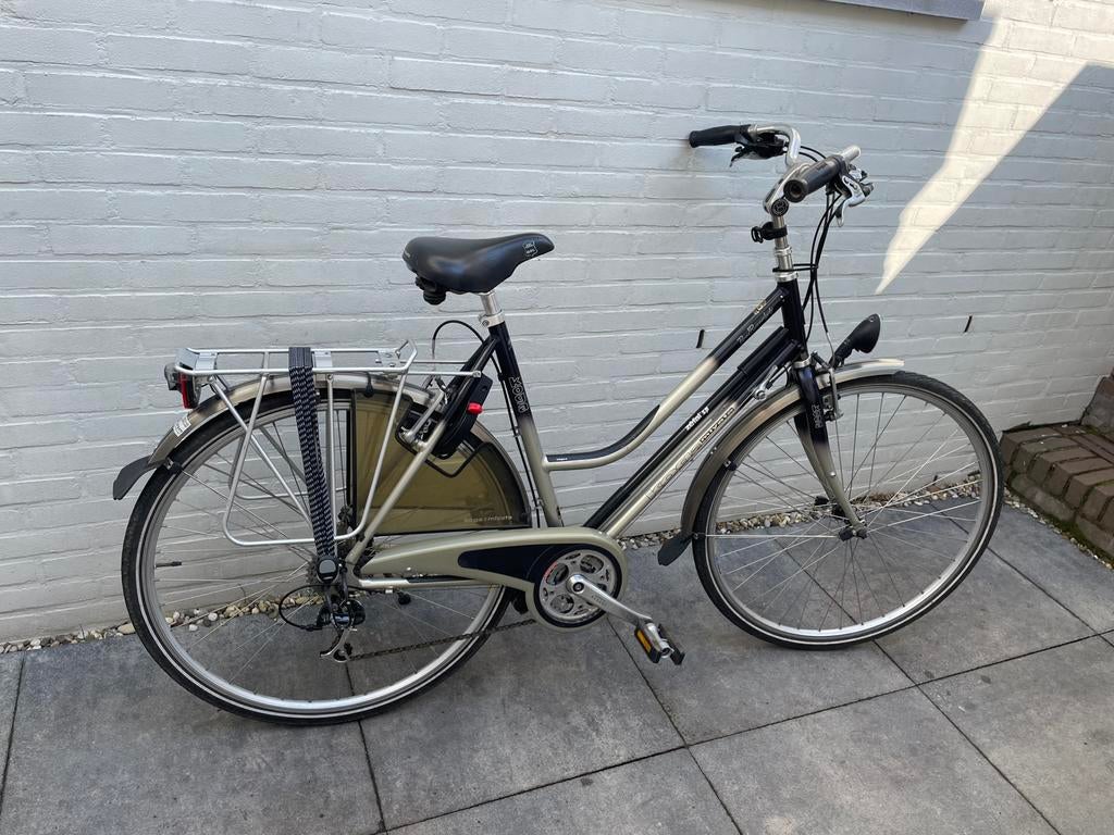 Koga Roadrunner damesfiets 56, Fietsen en Brommers, Fietsen | Dames | Damesfietsen, 53 tot 56 cm, Velgrem, Versnellingen, Zo goed als nieuw
