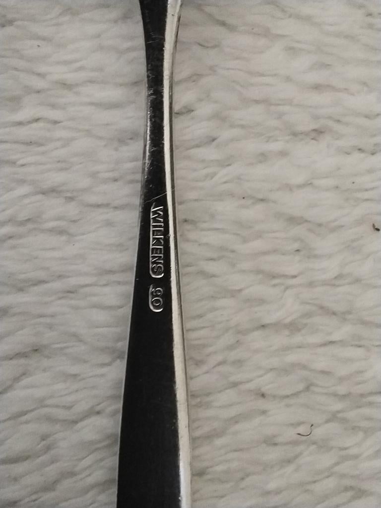 Wilkens 90 verzilverde lepels, set van 4, Antiek en Kunst, Ophalen of Verzenden