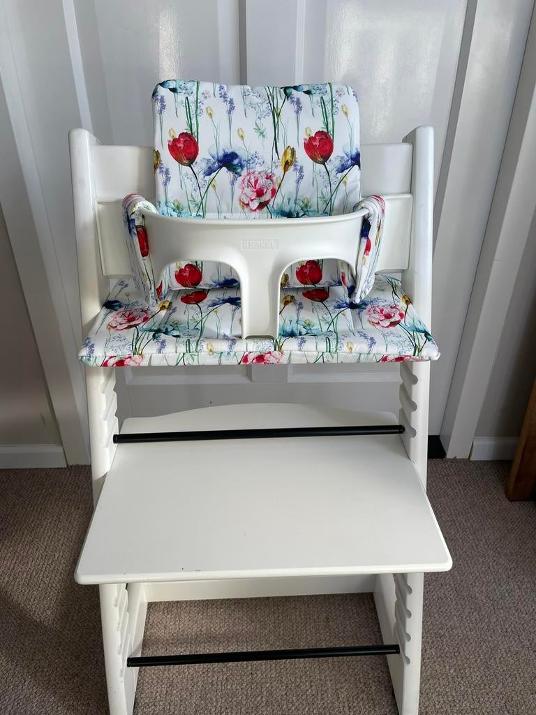Nieuw! Wildboeket Stokke Tripp Trapp kussenset, Kinderen en Baby's, Kinderstoelen, Ophalen of Verzenden, Nieuw, Meegroeistoel