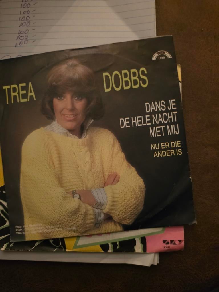 Trea Dobbs - Dans Je De Hele Nacht Met Mij Single, Ophalen of Verzenden, 7 inch