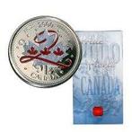 Canada - 25 cent 2000 - Pride Colored Coin, Ophalen of Verzenden, Noord-Amerika, Setje