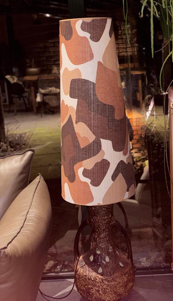 Retro vintage jaren '60-70 Fat Lava vloerlamp., Huis en Inrichting, Lampen | Vloerlampen, Ophalen, Fat Lava, West Germany, 100 tot 150 cm