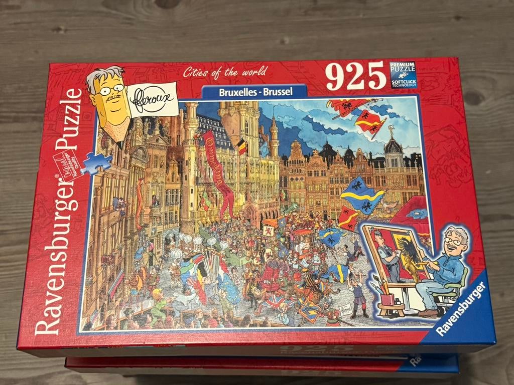 Ravensburger Cities of the world puzzels, Ophalen of Verzenden, 500 t/m 1500 stukjes, Zo goed als nieuw