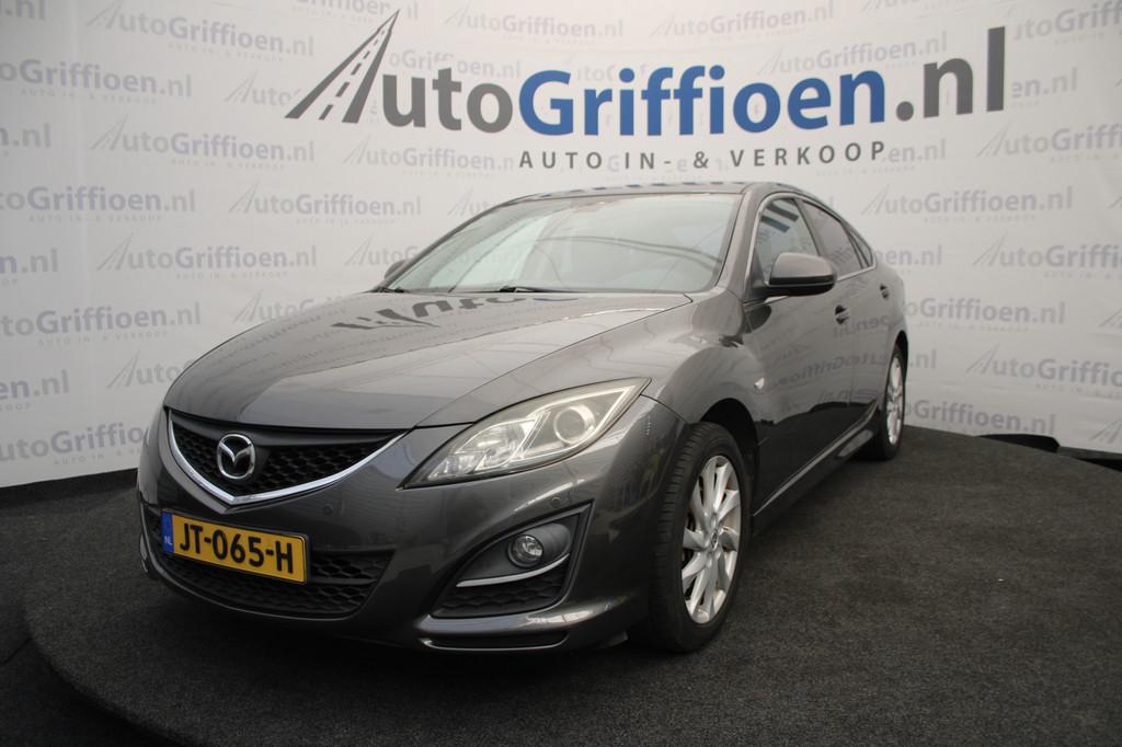 Mazda 6 1.8 Business nette hatchback (bj 2011), Auto's, Voorwielaandrijving, Euro 5, Gebruikt, Zwart