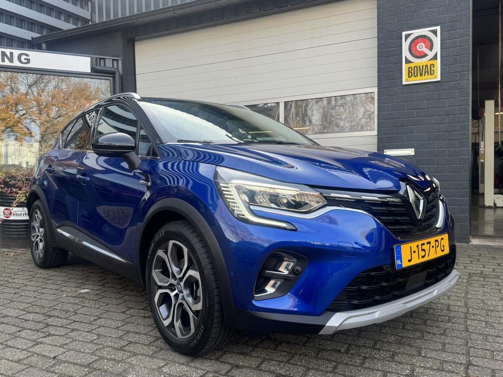 Renault Captur 1.6 ET PH 160 Ed.One phev (bj 2020), Auto's, Renault, Automaat, Gebruikt, 4 cilinders, Blauw