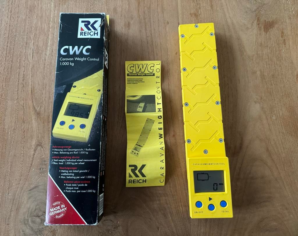 Reich Caravan Weight Control (CWC) Caravanweger, Caravans en Kamperen, Ophalen of Verzenden, Zo goed als nieuw