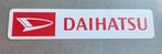 DAIHATSU  showroom  kentekenplaat - reclamebord, Verzamelen, Ophalen of Verzenden, Nieuw, Auto's