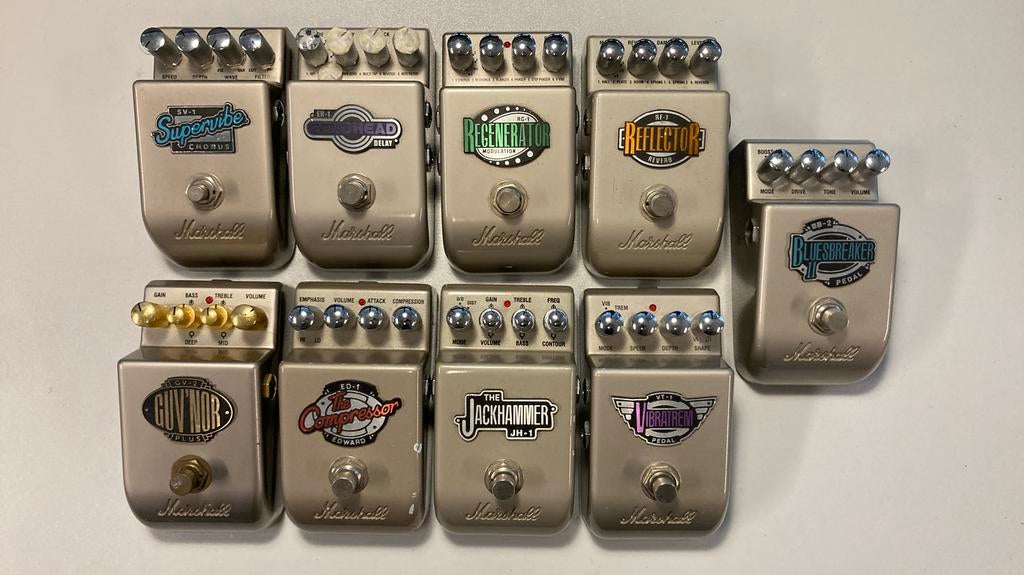 Marshall pedalen, Muziek en Instrumenten, Effecten, Ophalen of Verzenden, Gebruikt, Delay of Echo