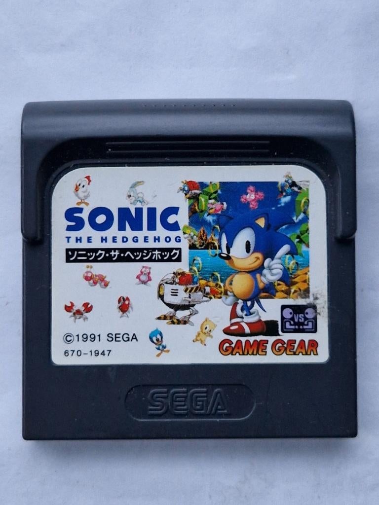 SONIC the HEDGEHOG, Avontuur en Actie, Gebruikt, Game Gear, 1 speler