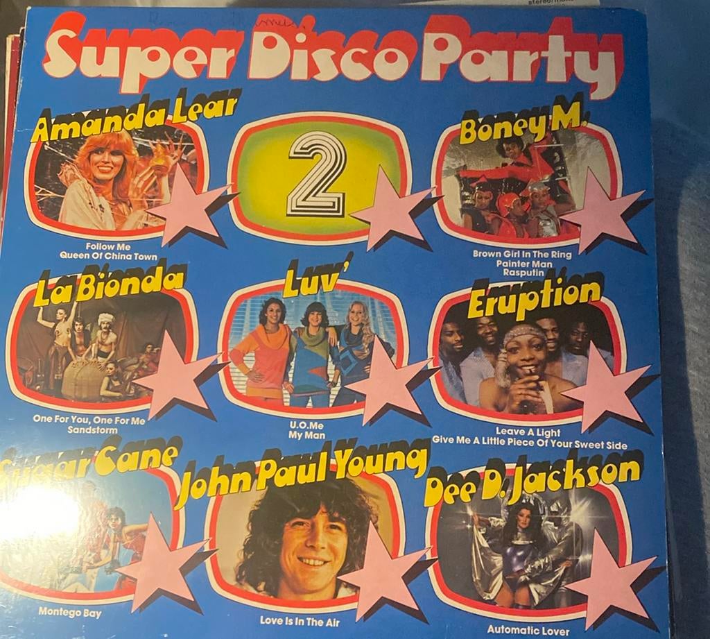 Super Disco Party, 1978,  Hansa International, Cd's en Dvd's, Vinyl | Verzamelalbums, Ophalen, Zo goed als nieuw, Overige formaten