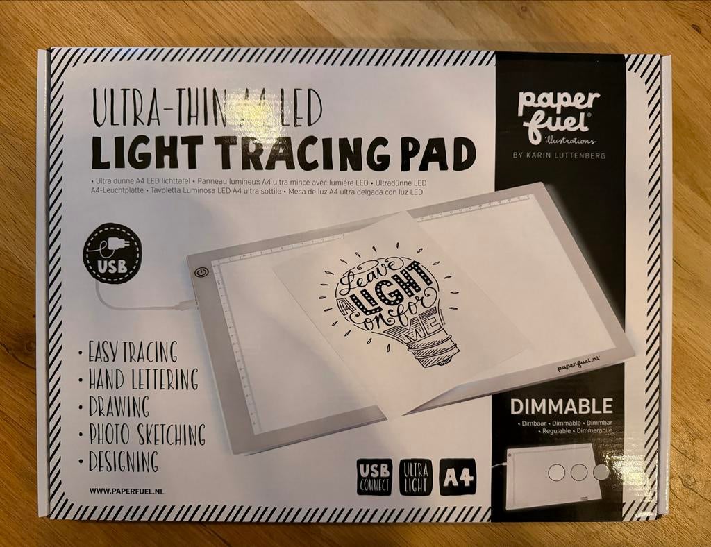 A4 LED Lichtbak - Paperfuel, Ophalen of Verzenden, Zo goed als nieuw, Overige typen