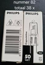 Nr. 82 Philips capsuline, 30 tot 60 watt, Led-lamp, Nieuw, Bipin of Steekvoet