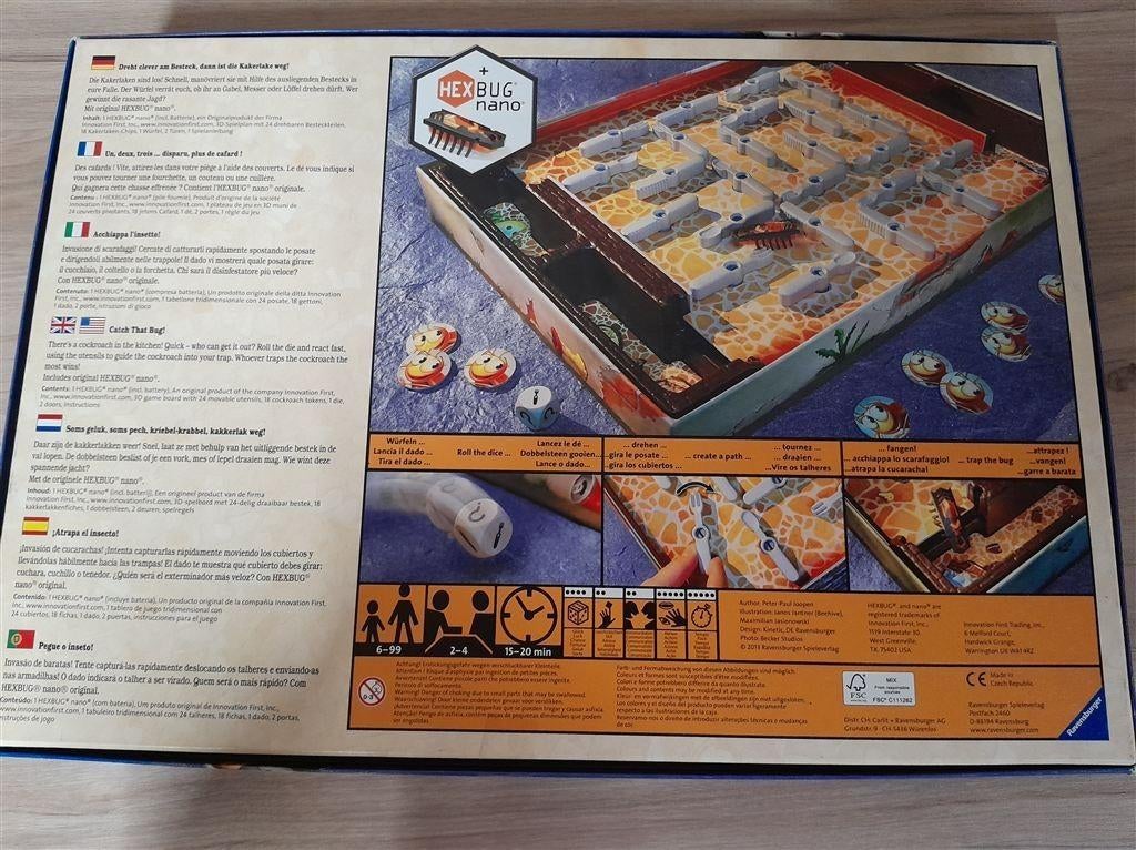 La Cucaracha - s1600, Hobby en Vrije tijd, Gezelschapsspellen | Bordspellen, Verzenden, Zo goed als nieuw