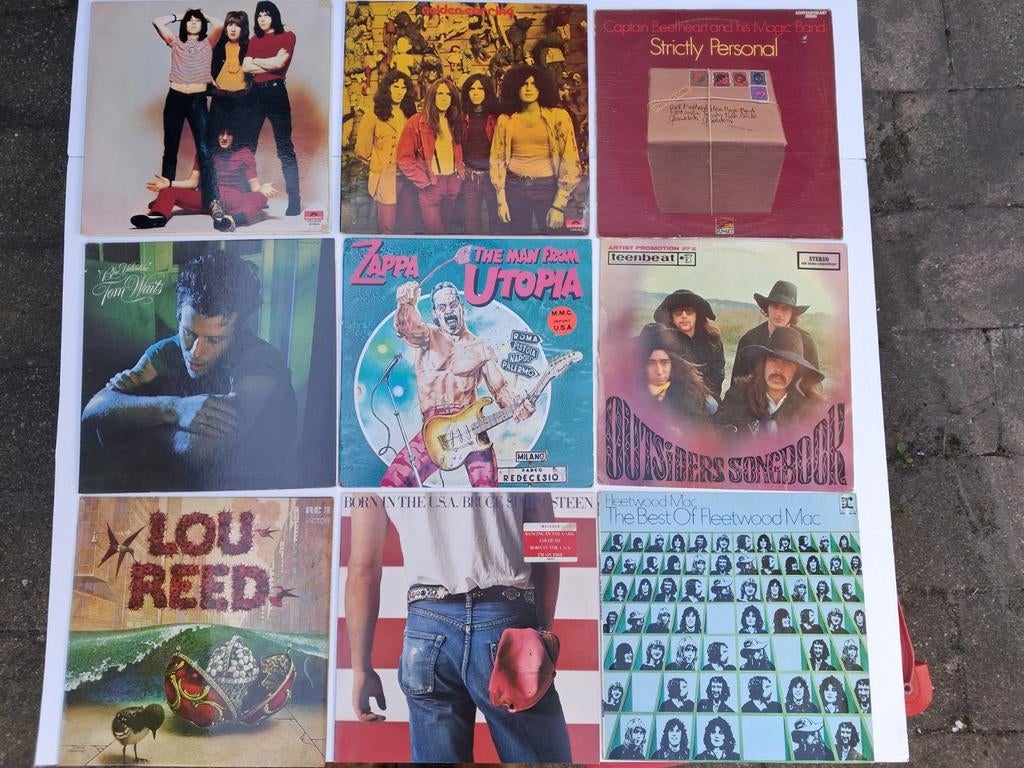 Verzameling elpees , top collectie van 100 albums, Cd's en Dvd's, Ophalen of Verzenden, Zo goed als nieuw, Overige formaten