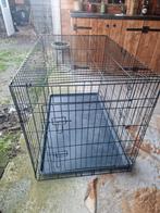 Adori Premium Bench 2-Deurs Zwart - Hondenbench - 123x77x83, Ophalen, 110 cm of meer, 65 tot 100 cm, Hondenhok