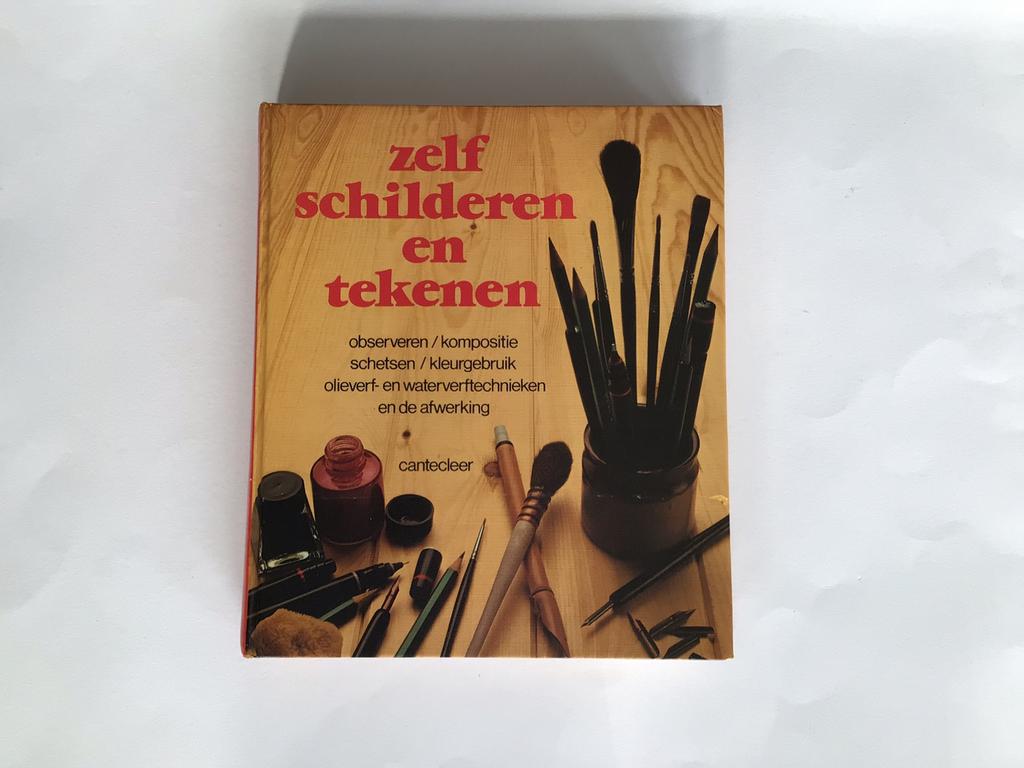 Zelf schilderen en tekenen…boek…Cantecleer…hele goede staat, Hobby en Vrije tijd, Ophalen of Verzenden, Zo goed als nieuw