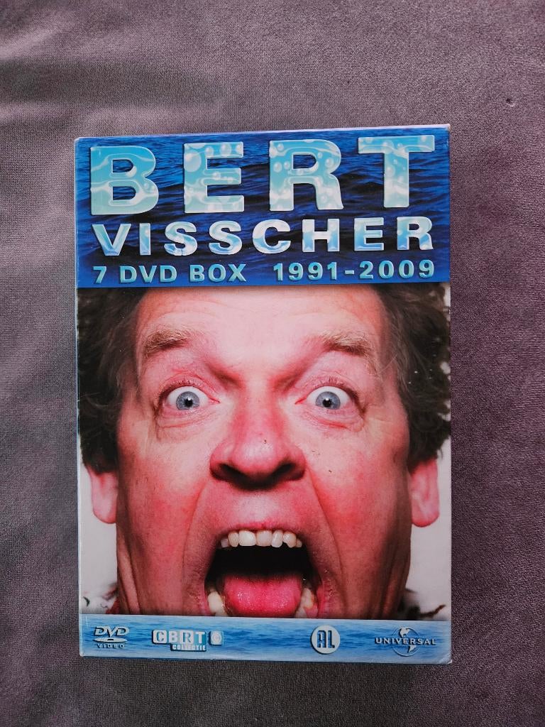 Bert Visscher - Oeuvre Box 1991-2009, Origineel 7 dvd box, Alle leeftijden, Ophalen of Verzenden, Zo goed als nieuw, Stand-up of Theatershow