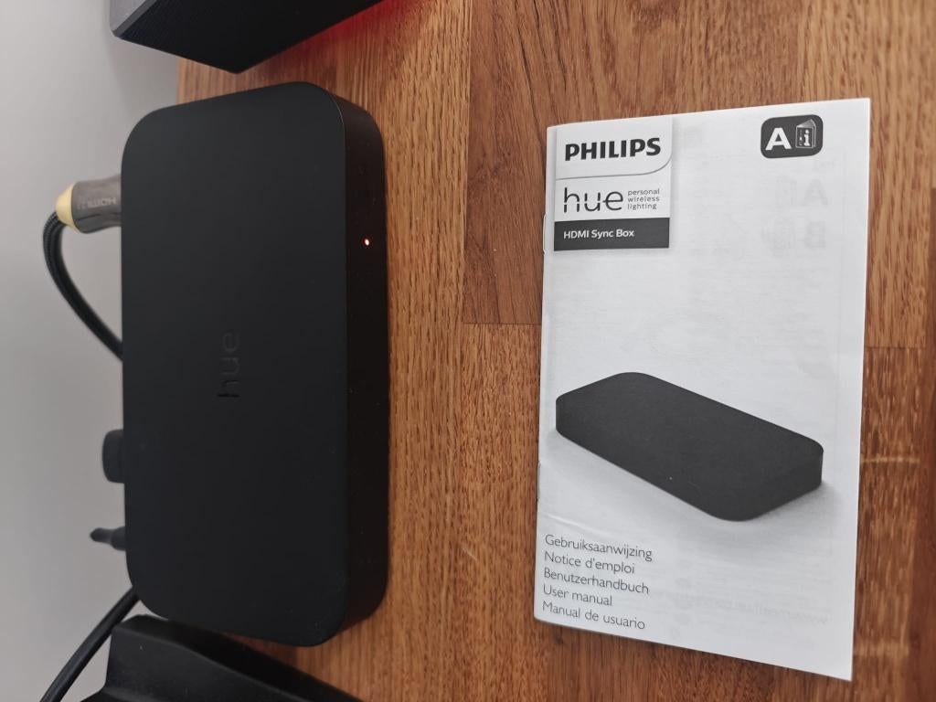 Philips Hue HDMI Sync Box 4k, Ophalen, Zo goed als nieuw