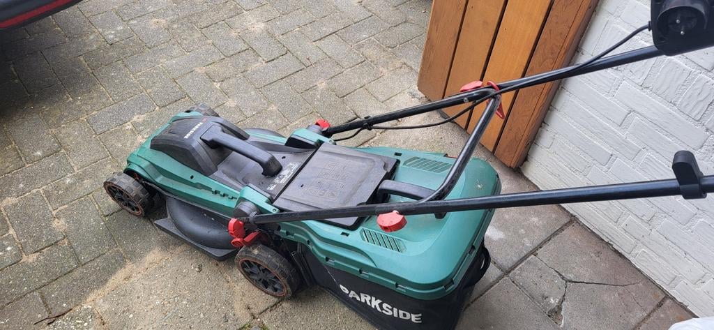 Parkside grasmaaier, Ophalen