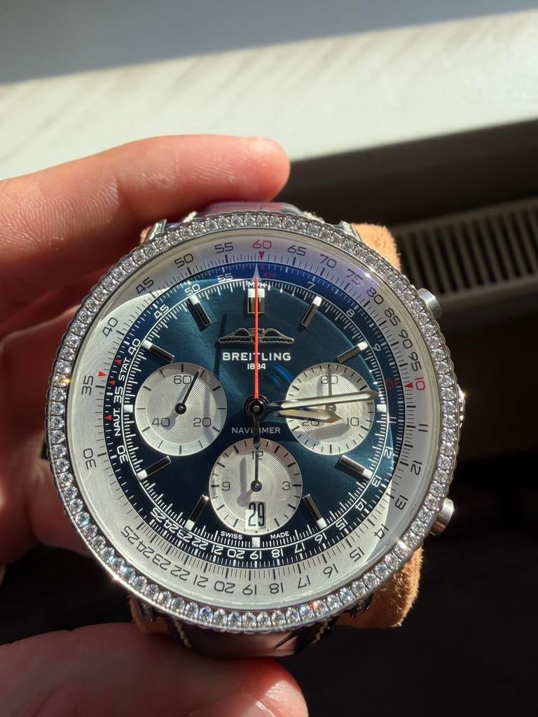 Breitling Navitimer 41 2025 unworn, Sieraden, Tassen en Uiterlijk, Horloges | Heren, Ophalen, Zo goed als nieuw, Breitling