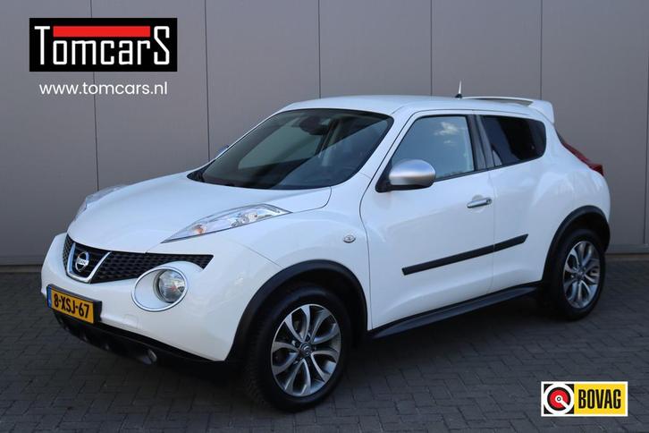 Nissan Juke 1.6I 117PK Automaat Tekna Leder/Camera/Cruise-co, Auto's, Nissan, Bedrijf, Te koop, Juke, ABS, Achteruitrijcamera