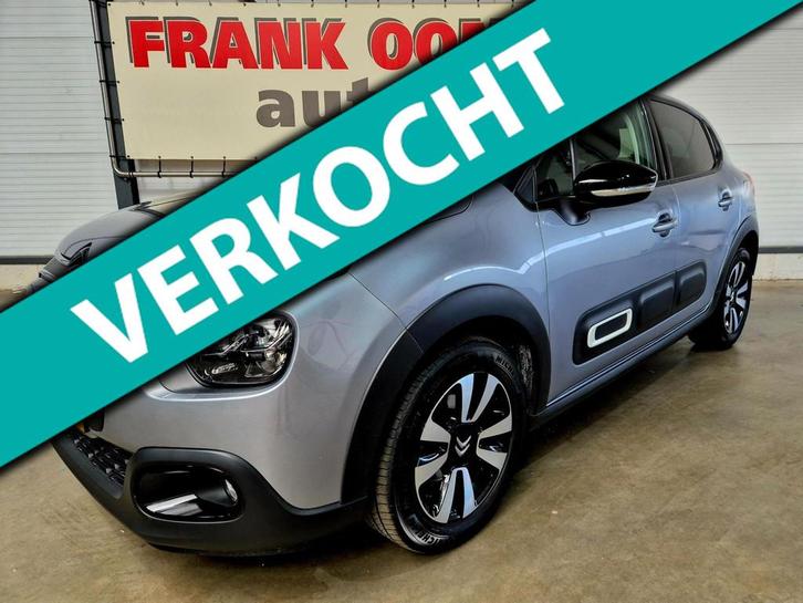 Citroen C3 1.2 PureTech 110PK Max + LED|Navigatie|Apple|Andr, Auto's, Citroën, Bedrijf, Te koop, C3, ABS, Achteruitrijcamera, Airbags