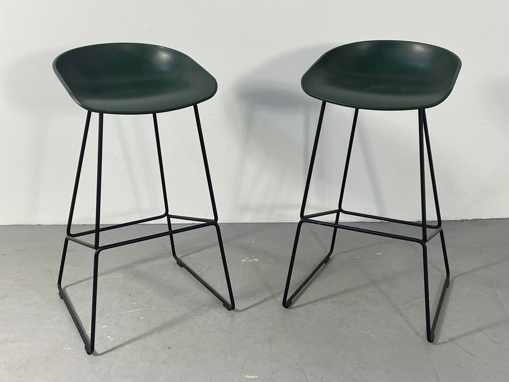 2x HAY Barkruk, Huis en Inrichting, Barkrukken, Ophalen, Gebruikt, 60 tot 90 cm, HAY