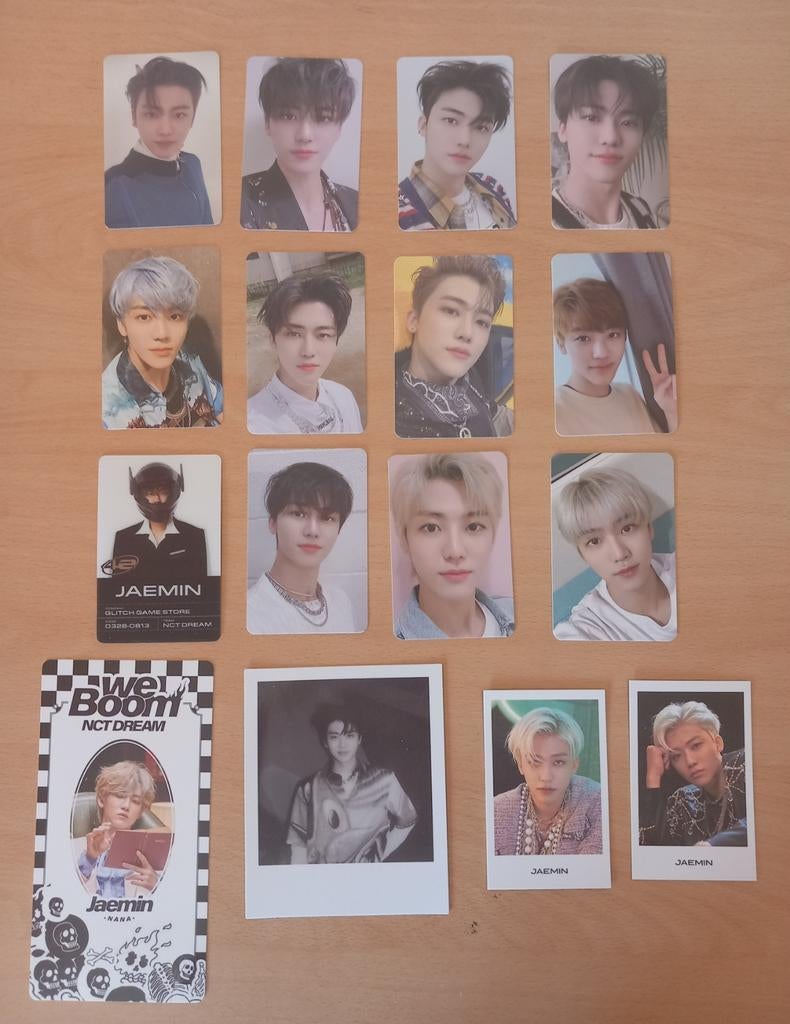 Nct Jaemin photocards / fotokaarten, Verzamelen, Muziek, Artiesten en Beroemdheden, Ophalen of Verzenden, Zo goed als nieuw, Foto of Kaart