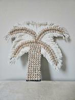 Palmboom kauri schelp wanddecoratie 1 uit Bali, Beige, Boho, Hout, Ophalen of Verzenden