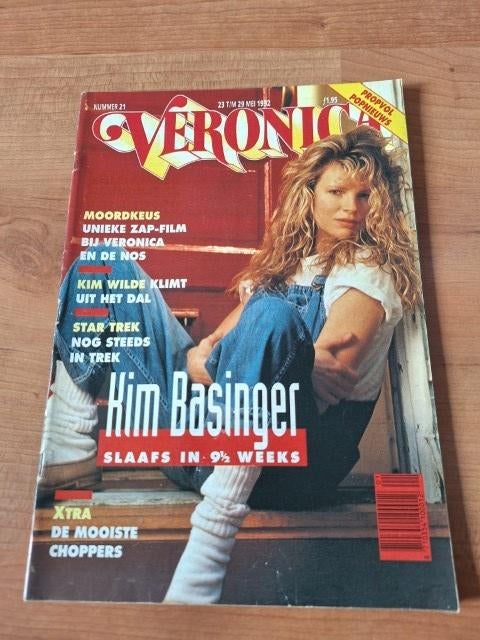 Veronica 1992 Kim Basinger Kim Wilde Star Trek Soap, Boeken, Tijdschriften en Kranten, Verzenden, Gelezen, Muziek, Film of Tv