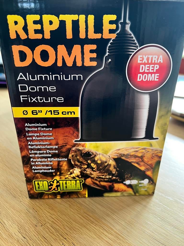 Terrarium armaturen voor warmte of UV-lamp, Dieren en Toebehoren, Reptielen en Amfibieën | Toebehoren, Ophalen, Nieuw