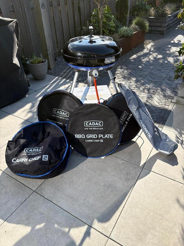 Cadac Carri Chef 2 BBQ/Skottelbraai - Zo goed als nieuw, Tuin en Terras, Gasbarbecues, Zo goed als nieuw, Ophalen