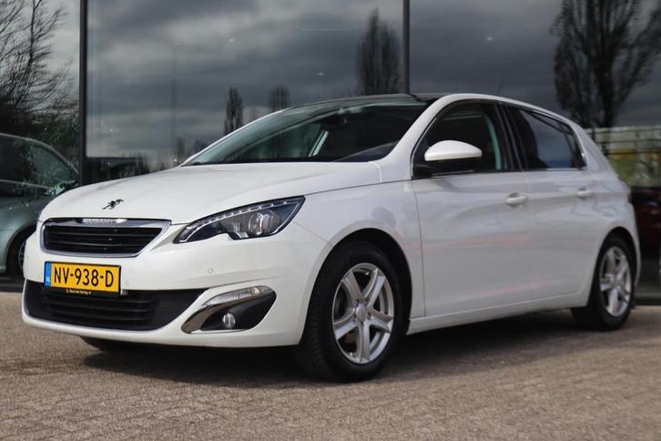 PEUGEOT 308 1.2 PT ALLURE | PANO | TREKHAAK | LED | CAMERA |, Auto's, Peugeot, Bedrijf, Te koop, ABS, Achteruitrijcamera, Airbags