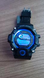 Nieuw sporthorloge met rubberen verstelbare band, Ophalen of Verzenden
