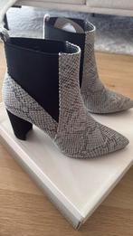 Enkel laarsjes zwart wit, Zwart, Lage of Enkellaarzen, Nieuw, Ophalen of Verzenden